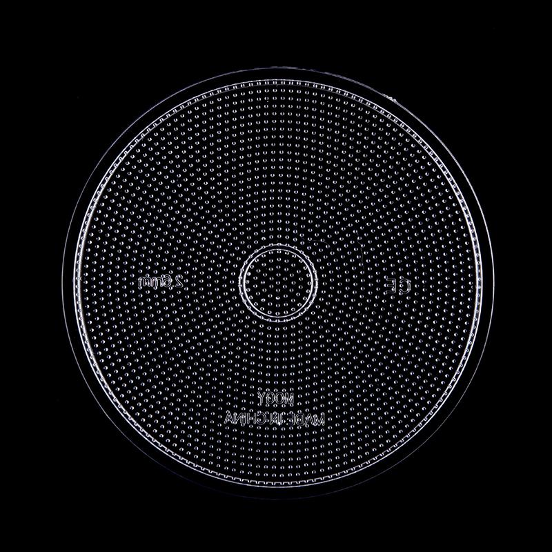 2.6mm Hama Beads Pegboard Mini Template Board Pixel Art Tool Circular Square Educational DIY Figure Material Board