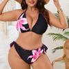 2026 Plus Size Kvinder Højtaljede Bikini Badedragter, Kvinders Badetøj & Tøj