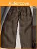 Casual Womens Pants With Drawstring And Button For Spring 2025 Comfortable Slim Fit