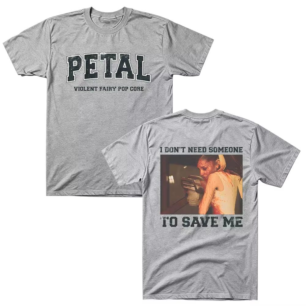 2026 New Ariana Grande Petal Core 2026 Graphic‑Print Unisex Short‑Sleeve T‑Shirt, Summer Street‑Style Casual Top
