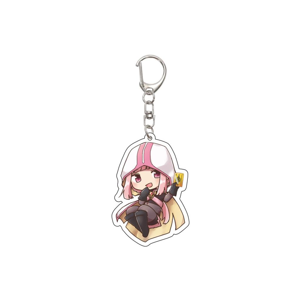 55MM Anime Puella Magi Madok Keychain Kaname Madoka/Akemi Homura/Miki Sayaka Key Chain Acrylic Model Plate Christmas Gifts