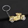 Keychain Pendant Motorcycle Design Zinc Alloy Key Chain with Metal Chain Buckle Lightweight Key Holder Backpack Car Accessory
