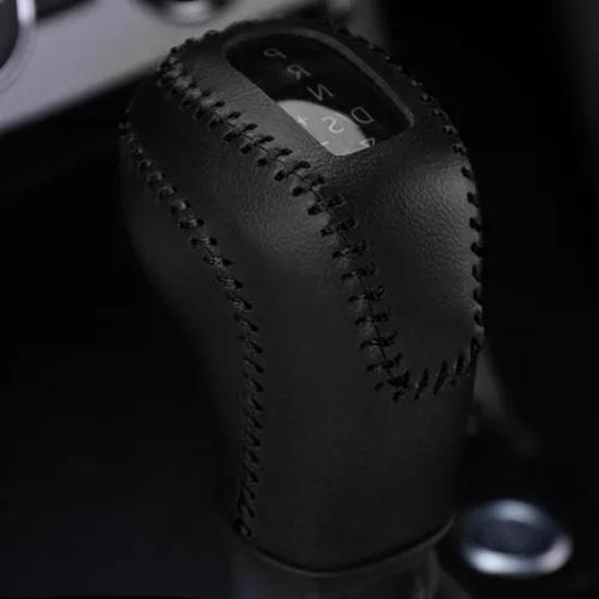 

For 2018-2025 VW T-CROSS TCROSS Car Gear Shift Knob Head Cover Sticker Decoration black line