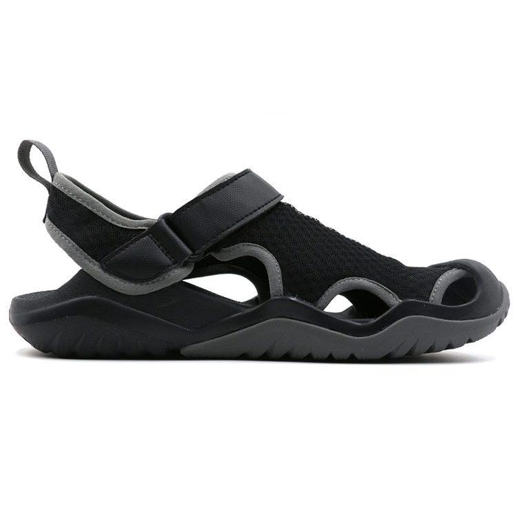Crocs Sandálias Swiftwater 'Preto Cinza Escuro' 205289-001