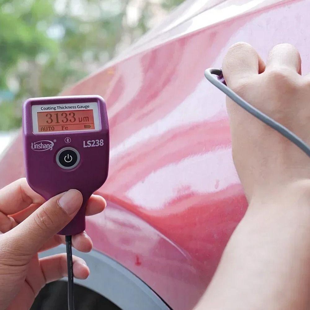 Rotatable Screen Car Paint Coating Thickness Tester  Checking Auto Coating
