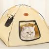 Stable Cat Outdoor Tent Breathable Pet Bed Tent Portable Cat Sleep House  Car Travel