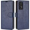 Coque de protection - Samsung - A33 5G - Bleu Marine - Anti Rayure - Anti-Choc - Etui portefeuille
