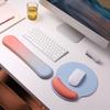 Cat Box Candy Color Wrist Rest Mouse Pad Office Keyboard Wrist Support Cute High-Value Gradient Blue Orange Keyboard Wrist Rest