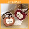 Childrens Apple Mini Backpack Pu Material Cartoon Girl Boy Casual Daily Use
