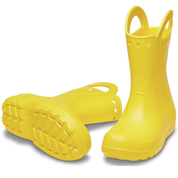 Crocs Handle It Rain Boots Kids Yellow