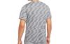 Nike T Shirts Men's Gray Crew Neck Moderate Straight Fit CU5458-010