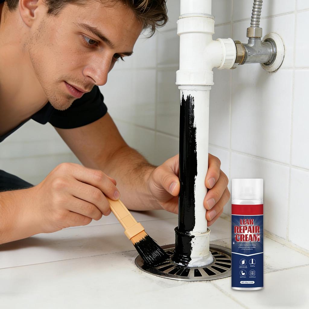 Leak Repair Adhesive Leak Sealing Liquid Coating Adhesive Waterproof Leak-Proof Repair Glue Grout Repair Sealant Adhesive Glue