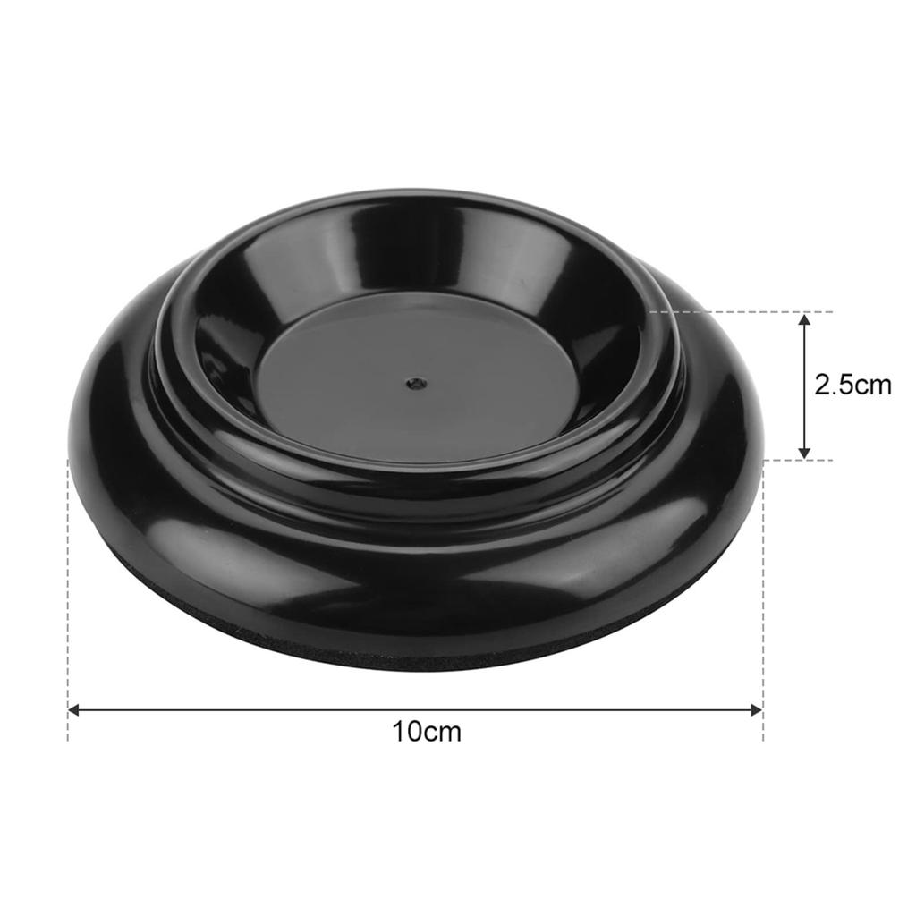 Piano Caster Cup Set Wheel Cups with Slip and Foot Pads for Upright Pianos (4 pieces) Resistance, Stability, Load-Bearing Capacity, Pressure-Resistant