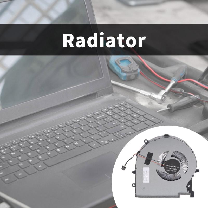 CPU GPU Cooling Fan Notebook Cooling Metal Heat Dissipation Fan for 17 Shadow Elf 7 8 9 Plus TPN-Q266 M7889-001 Laptop Notebook