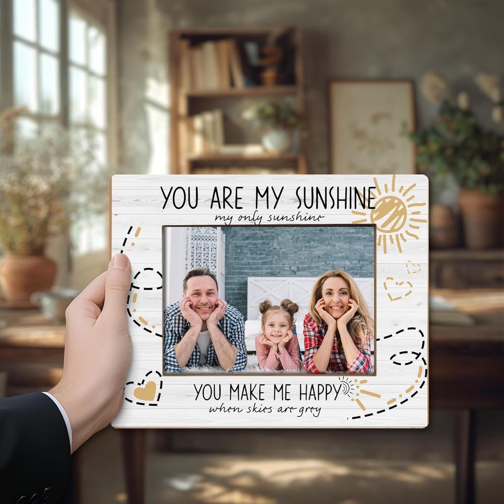 You Are My Sunshine Picture Frame 4x6, You Are My Sunshine Gifts, Inspirational Gifts for Women, Sunshine Gifts, Motivational Gifts Uplifting Gifts
