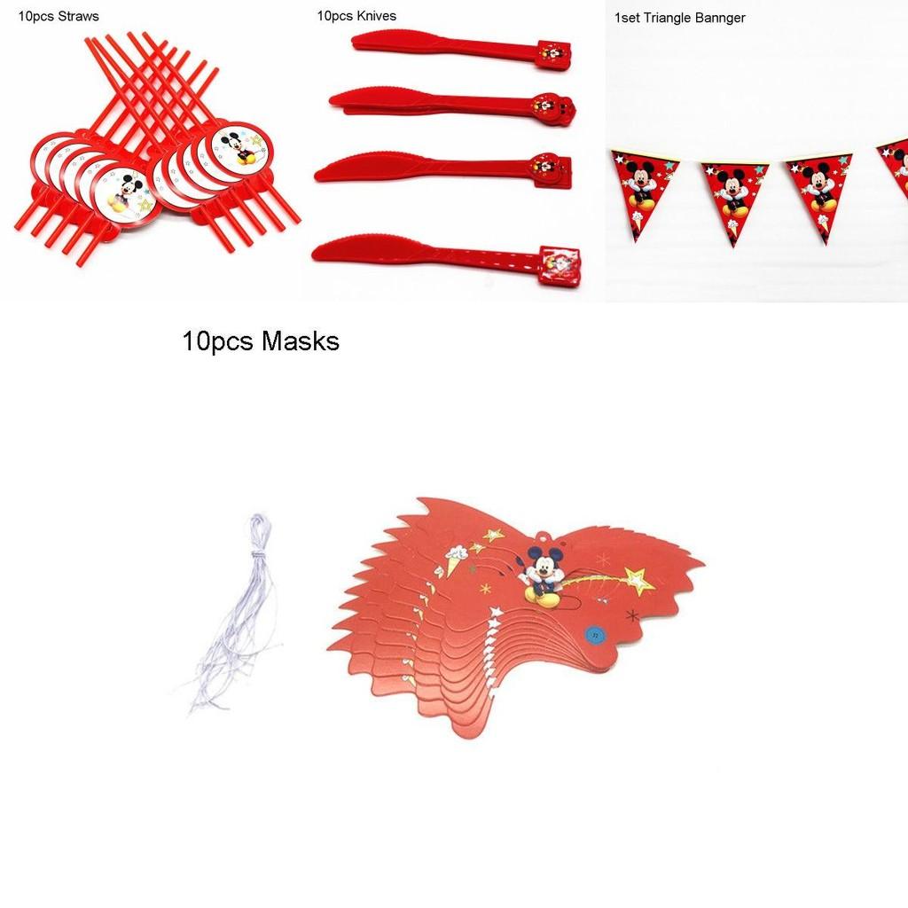 Mickey Mouse Theme Party Supplies To Create A Happy And Lively Atmosphere