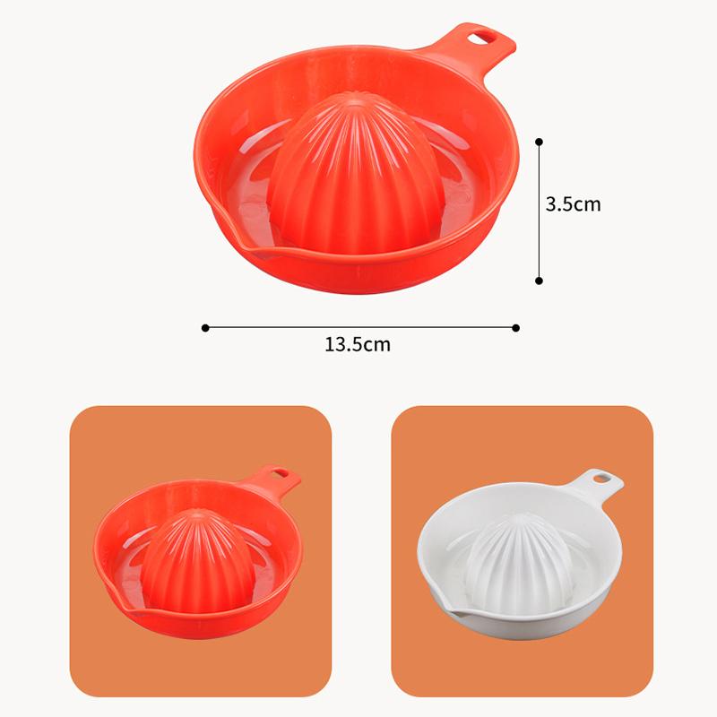 Exprimidor de cítricos de cocina, exprimidor manual de naranjas, utensilios de cocina, exprimidor de limón y naranja, exprimidor manual de plástico de grado alimenticio.