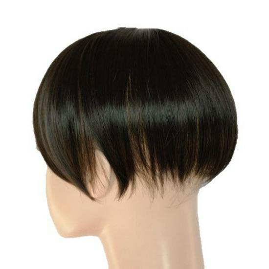 Women's Short Hair Top Hair Patch for Gray Coverage & Volume Boost