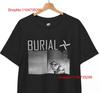 Burial T-Shirt Schwarz Vintage Atmungsaktiv Unisex Lässig Bequem Streetwear Weich Leicht Grafisch Homme