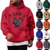 Men's Fashion Casual Long Sleeve Color Hooded Sweatshirt Tops