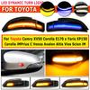 LED Dynamic Turn Signal Light For Toyota AQUA COROLLA AXIO CAMRY AURIS ALLION PRIUS C VITZ Rearview Mirror Indicator Lamp