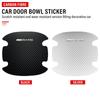 4Pcs Carbon Fiber Car Door Handle Protection Emblem Sticker Accessories For Mercedes Benz W203 W204 W211 W210 W124 AMG W202 CLA