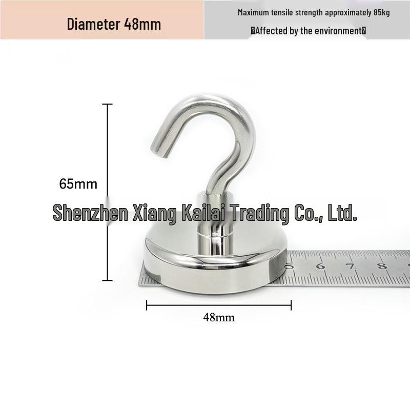 Neodymium Iron Boron Magnetic Hook for Kitchen, Refrigerator, and Door Storage