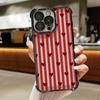 Phone Cover Case for Apple iPhone 17 Pro Max 15 11 12 Plus Air 16e 13 16 Pro 14 Stripe Love Heart