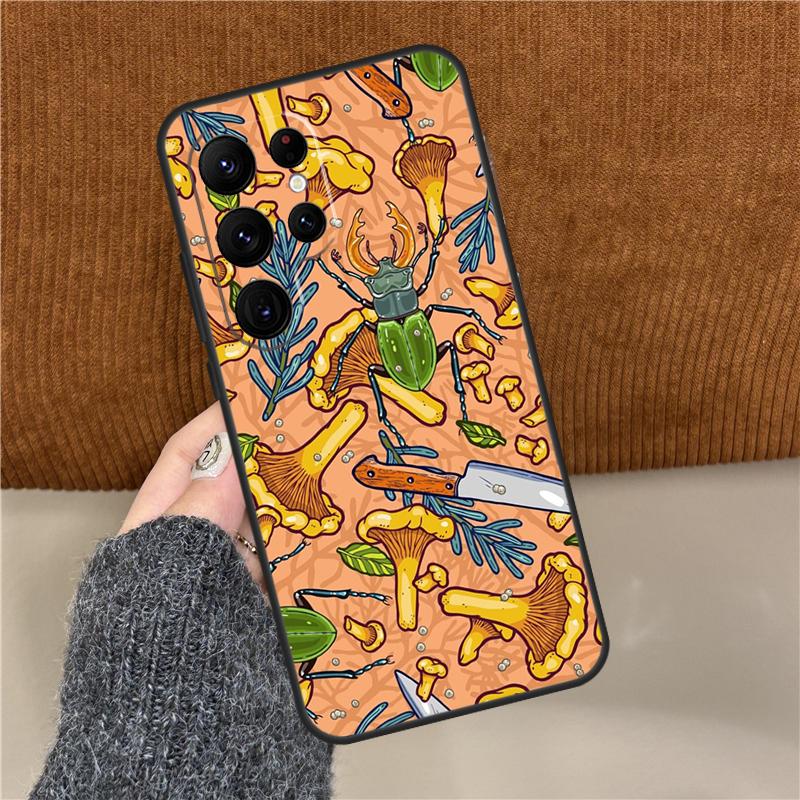 mushroom forest Phone Case For Samsung Galaxy S23 S24 S25 Ultra S9 S10 S22 Plus S20 FE S21 FE Back Cover