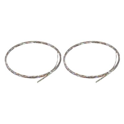 Uxcell Plastic Binding Purfling Strips Edge Trim for Blue 2-Pack 1650x4x1.5mm Acoustic/Classical Guitars,