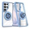 CAXITON Magnetic Ring Stand Transparent Case for Samsung S25 Plus