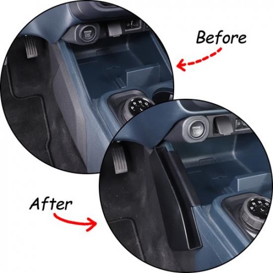 Black Main Driver Hanging Side Storage Box Tray For Ford Maverick