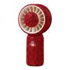 Sparkling Mini Cooling Fan 3 Gears Portable Hand Fan Stylish Rhinestone Handheld Fan  Office