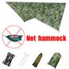 260x140cm Outdoor Double Camping Hammock with Mosquito Net and Rain Fly Tarp Lightweight Parachute Hammocks for Travel Hiking