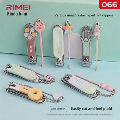 Jinda 066 Student Cartoon Nail Clippers with Ear Spoon and File