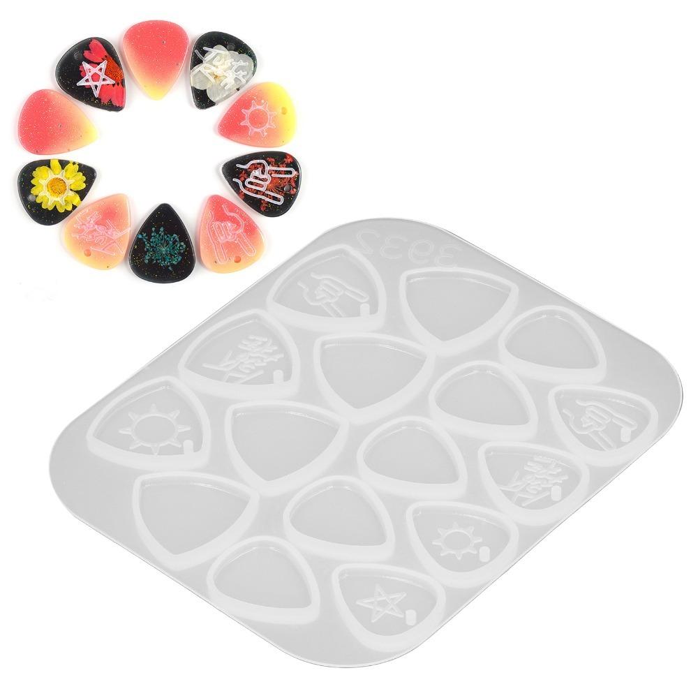 

Soft Flexible Silicone Mold Reusable Resin Molds Picks Resin Casting Molds DIY