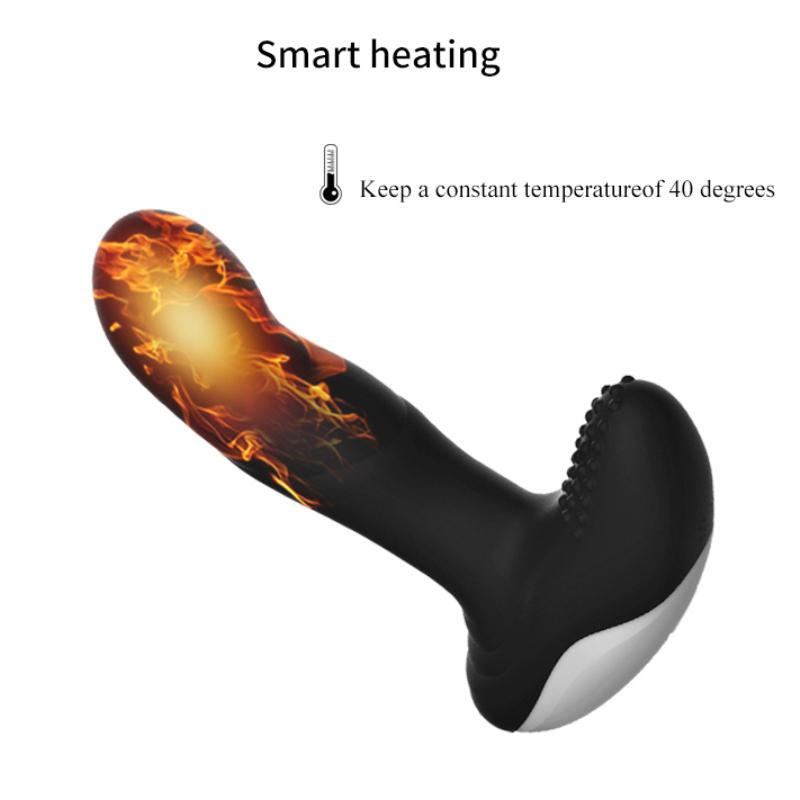 Male Prostate Massage Vibrator Anal Plug Wireless Control Delay Ejaculation Mens Anal Toys Hands Free Electric Male Masturbator