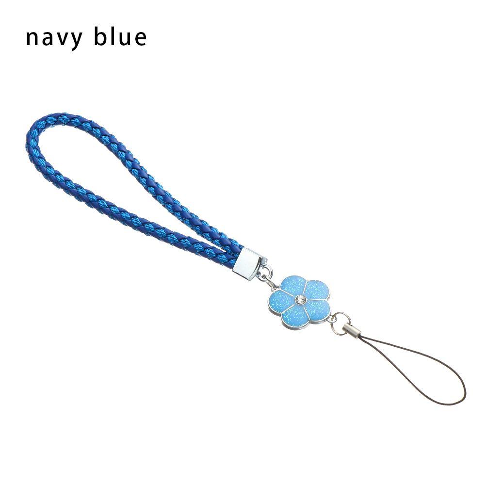 

Plum Blossom Woven Mobile Phone Lanyard Phone Strap Lanyard Keychain Wrist Rope Anti-lost Lanyard