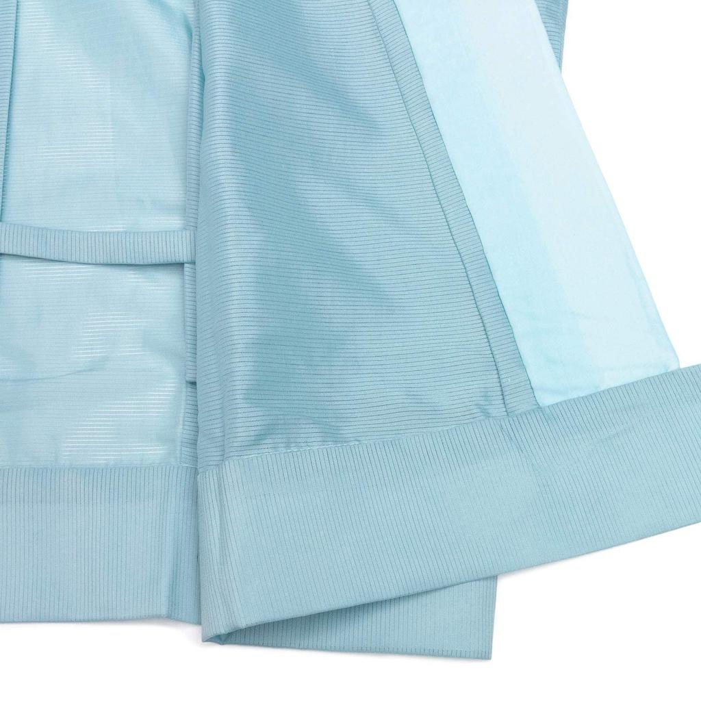 Washable Sky [KYOETSU] 2-piece kimono, Koma-ro, Silk, Women's (L, Blue)