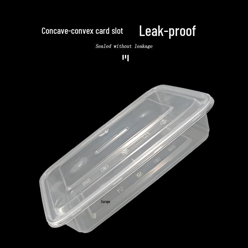 Jinmei Box King 1250ml Rectangular Disposable Food Container