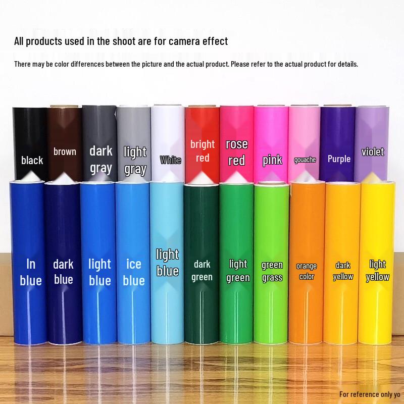 Xingmao Tiancheng 45cm Solid Color Self-Adhesive Vinyl Film 45cm x 12m (2 Rolls) пудрово-розовый