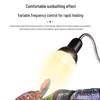Reptile Basking Lamp with UVB, Smart Timer & Calcium Supplement for Turtles and Lizards