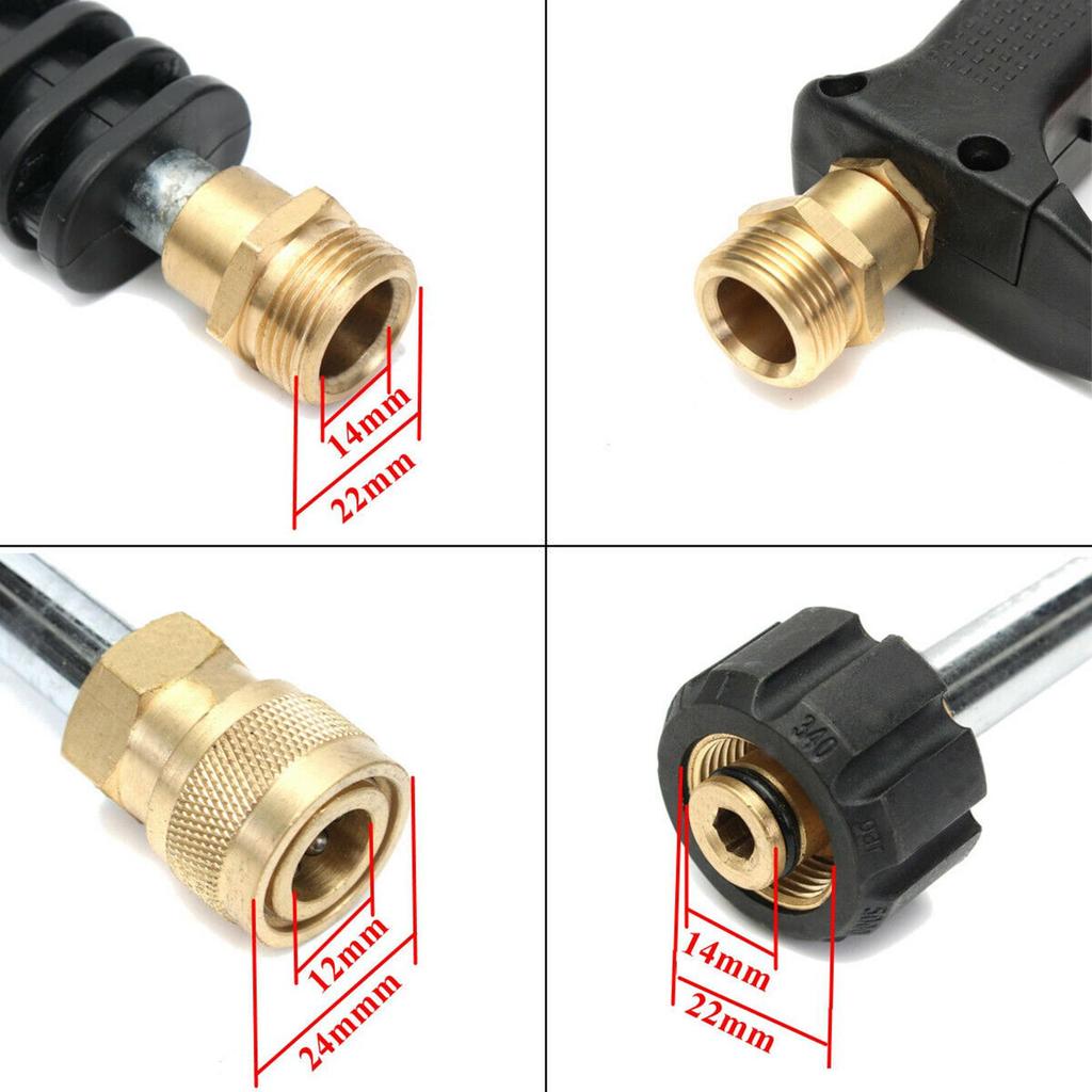 Replacement Pressure Washer with Extension , 4000 PSI, M22 Fitting, 5 Nozzle Tips