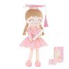 2026 Graduation Plush Doll with Cap & Gown Soft Stuffed Toy for Kids 13-Inch Commemorative Gift for Kindergarten Preschool Elementary Grads