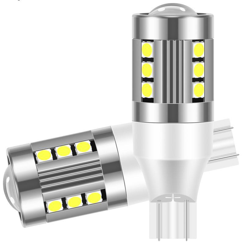 2Pcs W16W LED 912 921 T15 LED Bulbs 15SMD 3030 Chips 920 Lamp Car Backup Reverse Lights Super Bright 6000K 12V Auto Lamp
