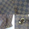 Used LOUIS VUITTON Tote Bag Neverfull MM N51105 Damier Ebene Brown Shoulder