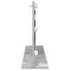Rectangular Washbasin Mirror Concrete Grey 80 x 45 x 18 cm
