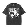 Limited Hole Courtney Love Vintage Gewaschene T-Shirts Herren Damen Alternative Grunge Rockband T-Shirt Übergroße T-Shirts Streetwear