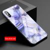 Custodia per telefono in vetro temperato Macaron per iphone 12 11 Pro Max 5 6 7 8 PLUS X XS XR XSMax Guscio 12Pro Copertura Guscio