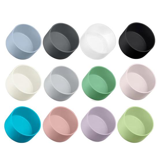 Silicone Cup Cover Anti-Slip Heat Insulation Sleeve for Water Bottle Personalized Drink Sleeve Sports Cup Accessories